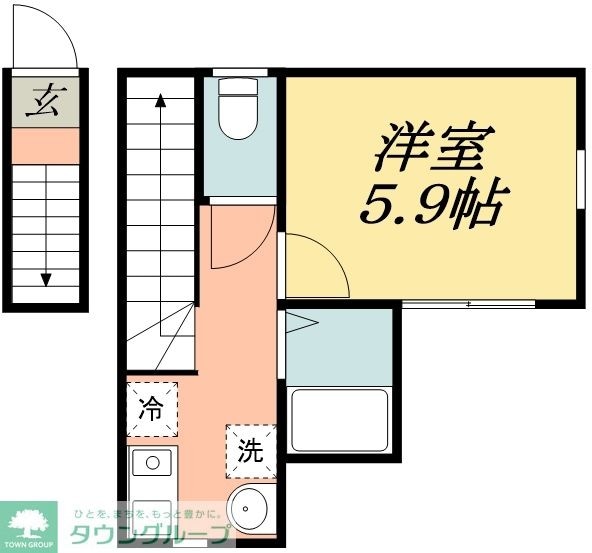 Ark新小岩の物件間取画像