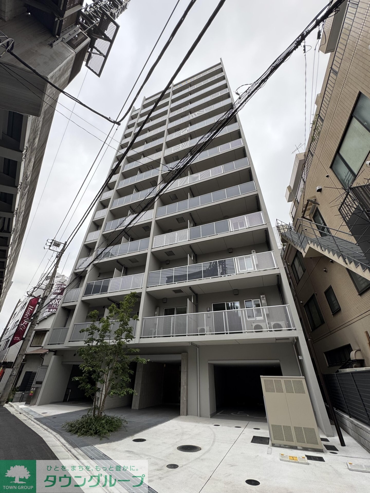 リテラス西日暮里の物件外観写真