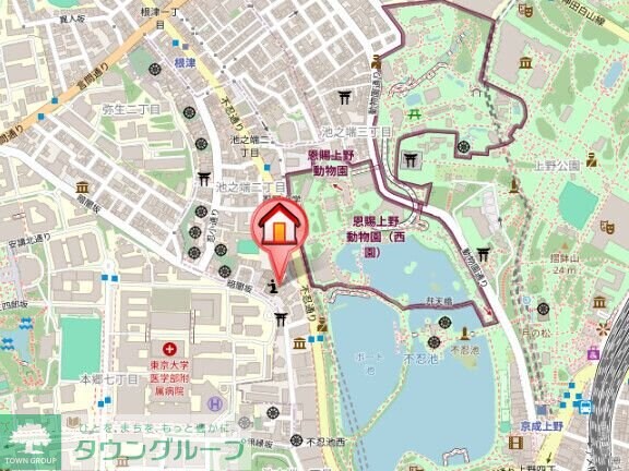 レジディア上野池之端の物件内観写真