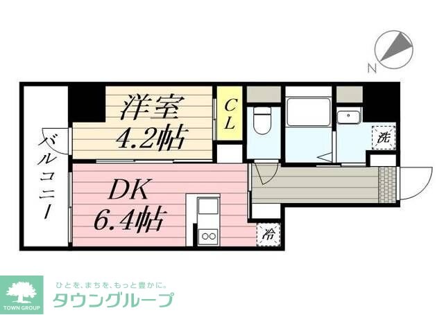 プライマル根岸の物件間取画像