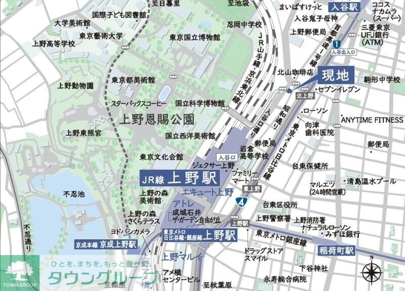 ルフォンプログレ上野公園の物件内観写真