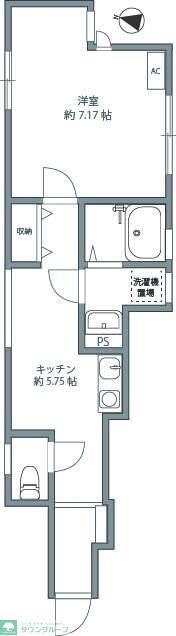 North　Beachの物件間取画像