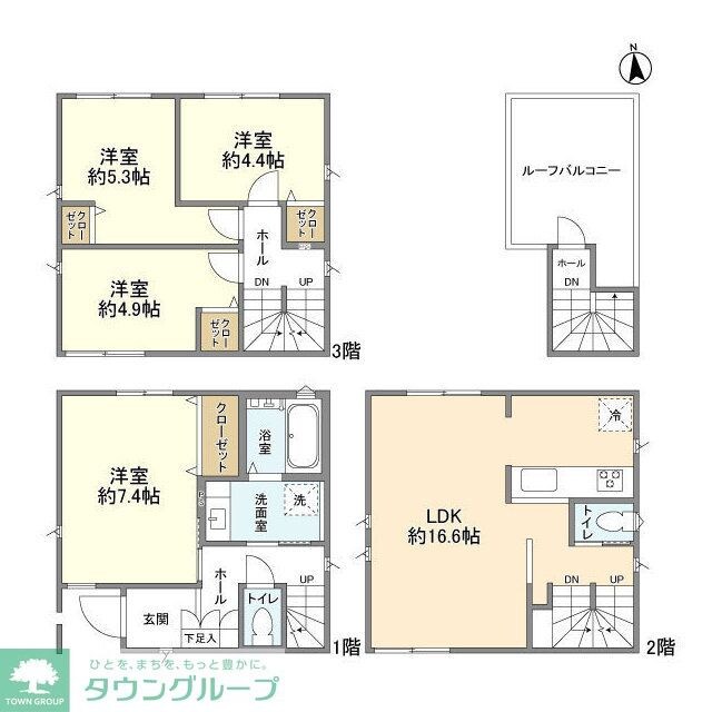Kolet扇大橋#05の物件間取画像