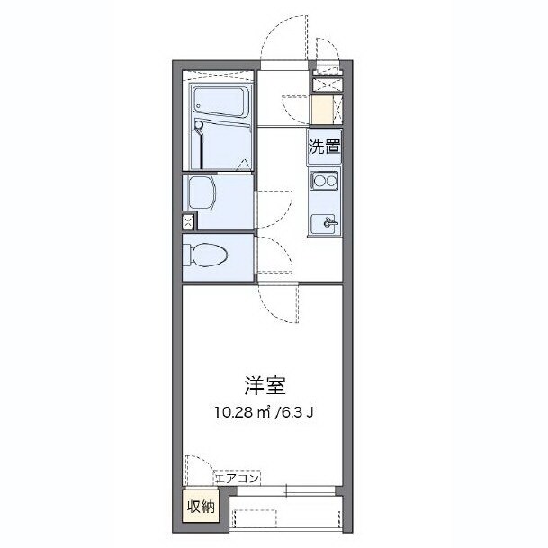 ミランダファレノの物件間取画像