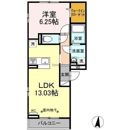 プログレス水元の物件間取画像