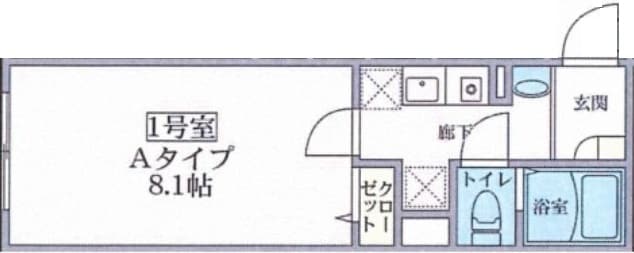 リーリオ堀切の物件間取画像