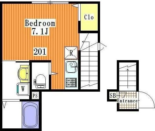 ケーズフラットの物件間取画像