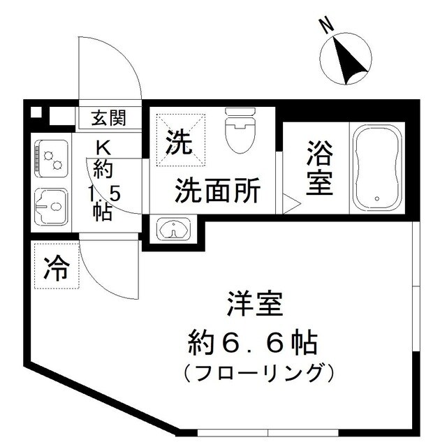 ＮＪクロスの物件間取画像