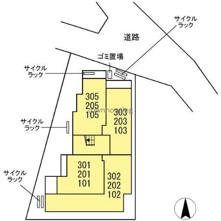 グラナーデ扇I　Aの物件内観写真