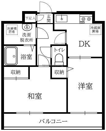 雄治ビルの物件間取画像