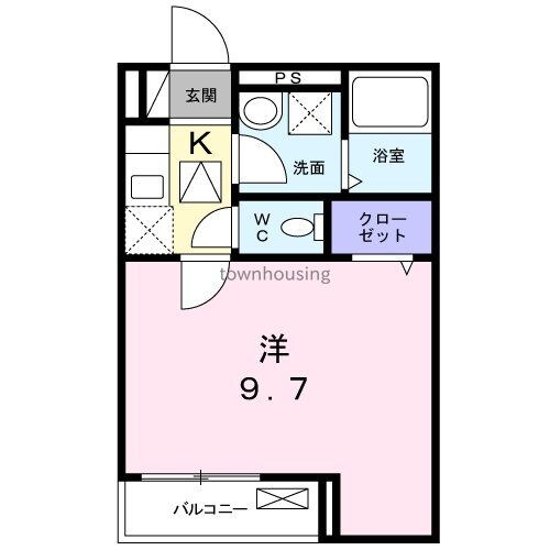 ウィステローナの物件間取画像