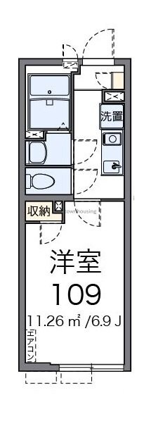 ヴィアロ高砂レジデンスの物件間取画像