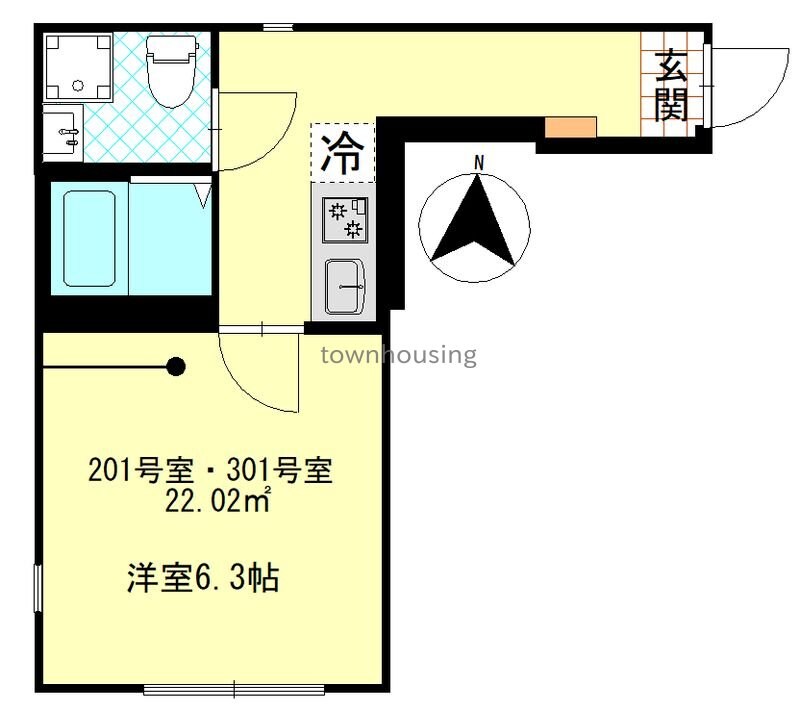 アンセス堀切菖蒲園の物件間取画像