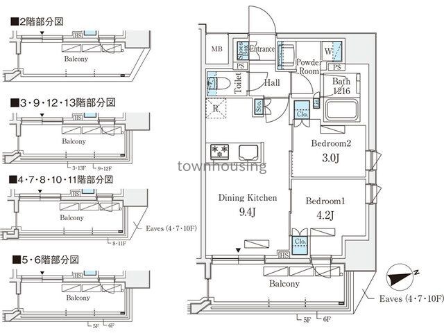 リビオメゾン御茶ノ水ＥＡＳＴの物件間取画像