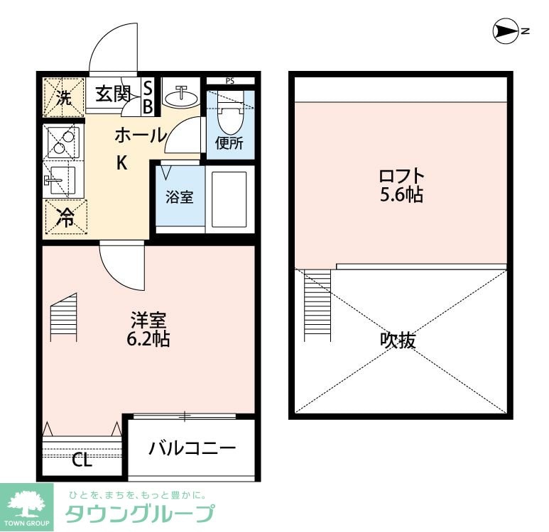 グランクオールお花茶屋クレストの物件間取画像