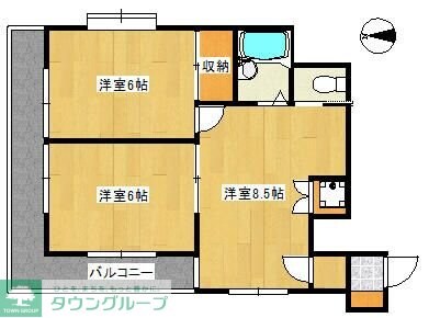 メゾンドゥＡＯＴの物件間取画像