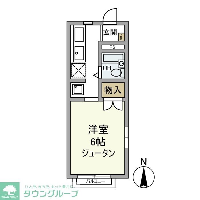 東小岩戸建の物件間取画像