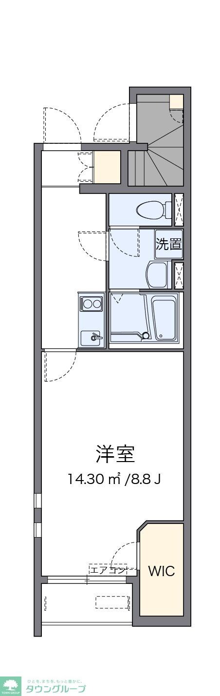 クレイノレガーロの物件間取画像