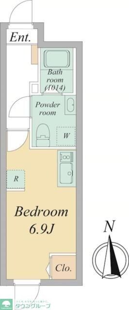 Ｔｈｅ　Ｄｏｒｃｈｅｓｔｅｒ　βの物件間取画像