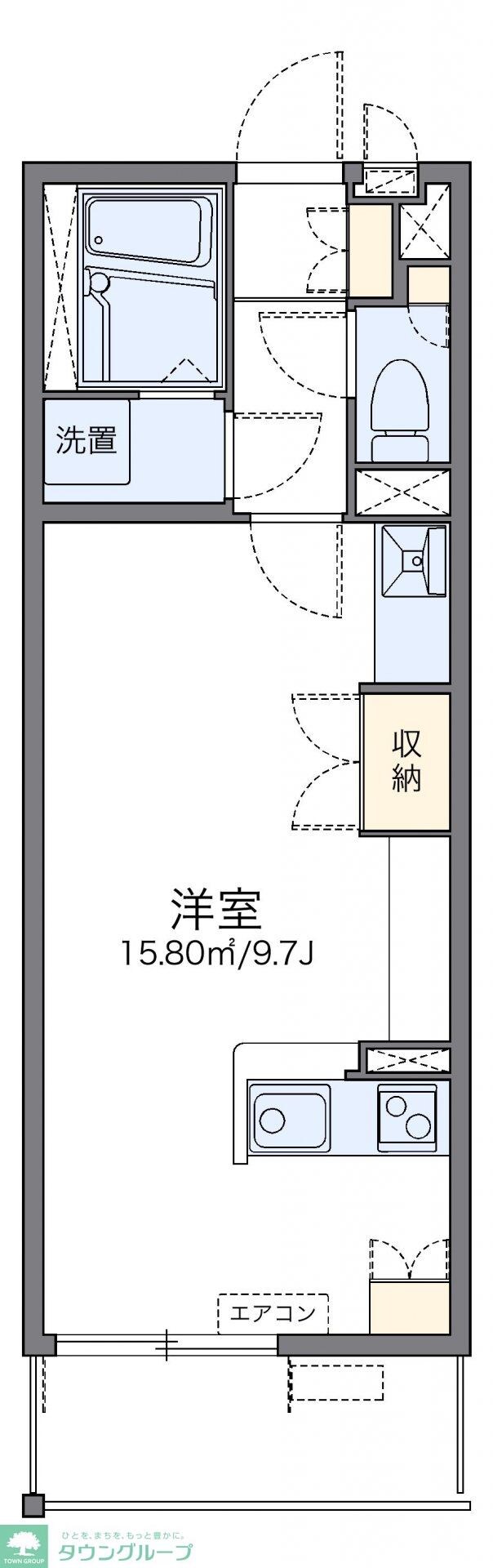 レオネクストグランフォーレストの物件間取画像