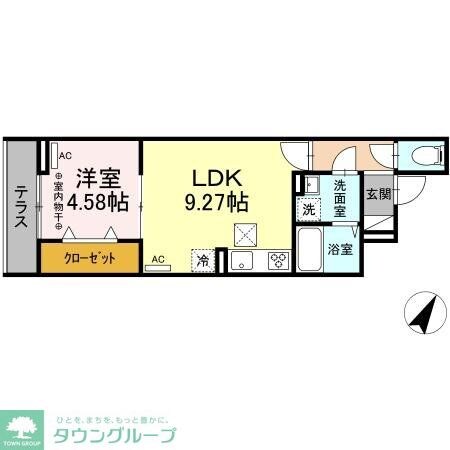 ルリアン西新井本町の物件間取画像