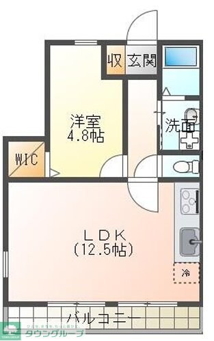 Maison de chance金町の物件間取画像