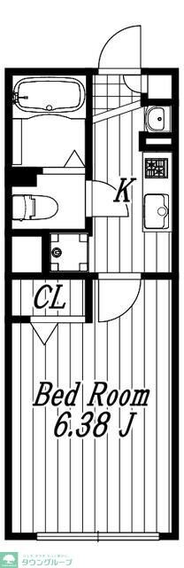 （ＰＥＴ可）Ｌｉｒｉｏ　Ｈｏｒｉｋｉｒｉ（リーリオ堀切）の物件間取画像