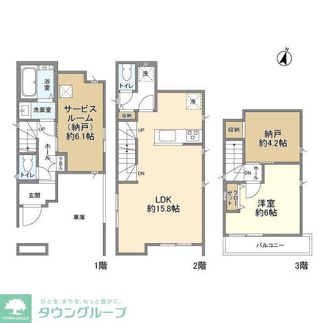 Kolet大師前#08の物件間取画像