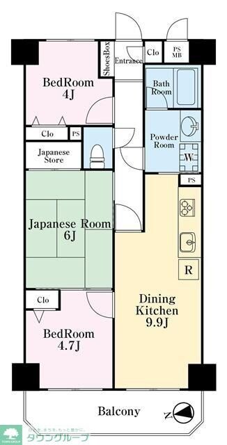 ライオンズマンション北綾瀬第６の物件間取画像