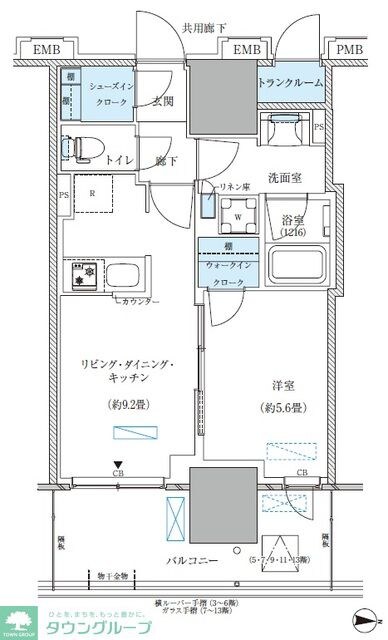 パークアクシス西大島コンフォートスクエアの物件間取画像
