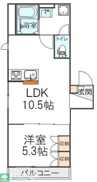 プラネッツの物件間取画像