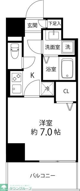 物件間取画像