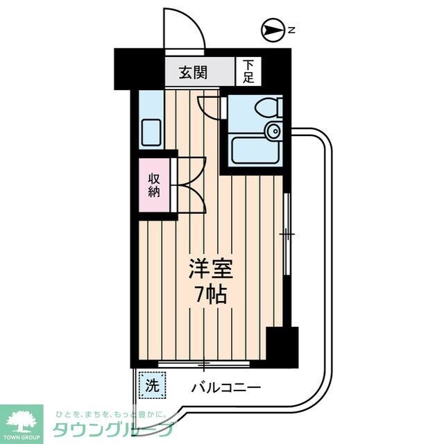 エレガンス綾瀬６の物件間取画像