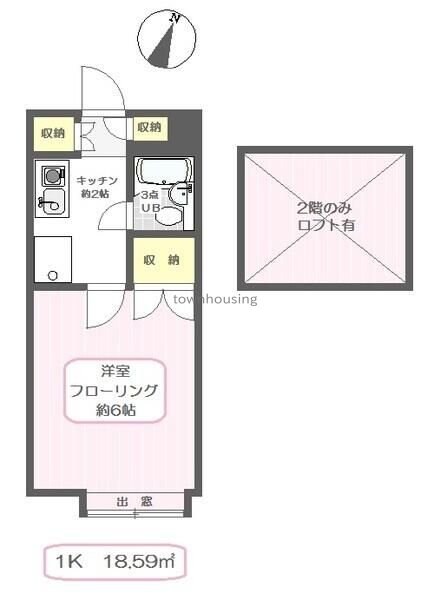 パレノーブル新宿第一の物件間取画像