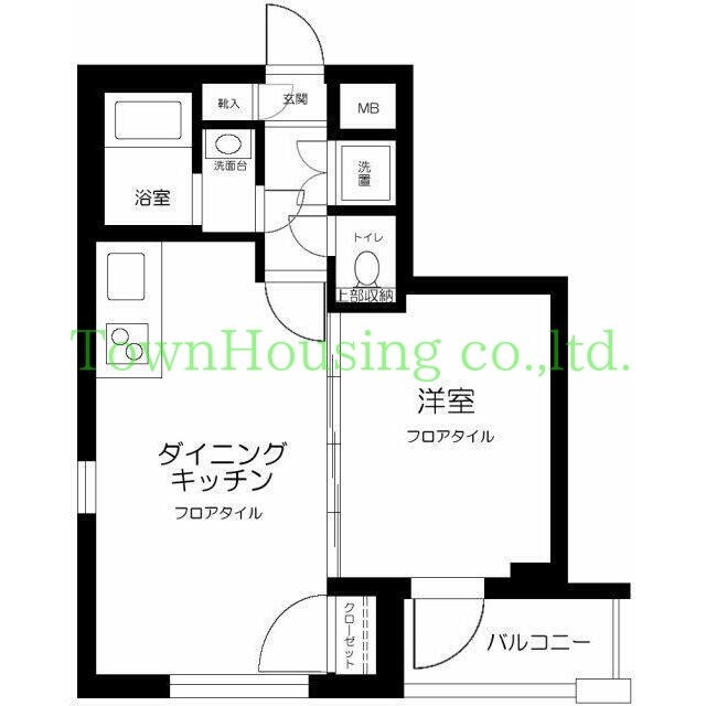 パレ・ホームズ新橋の物件間取画像