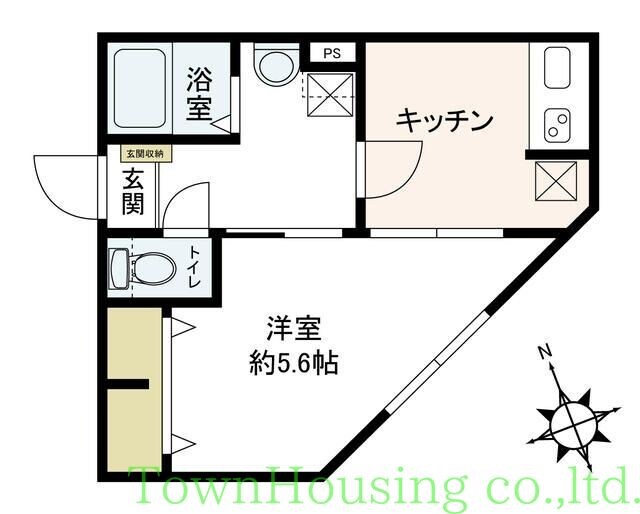 エスメラルダ大森の物件間取画像