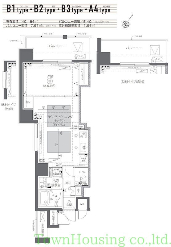 ZOOM日本橋蛎殻町の物件間取画像