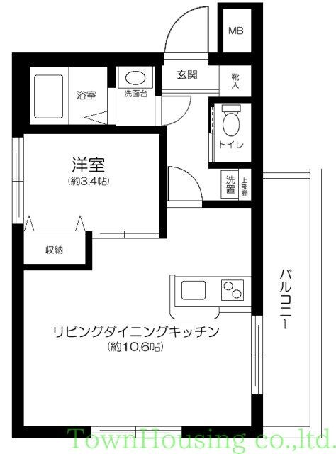 ヴィエント大森本町の物件間取画像