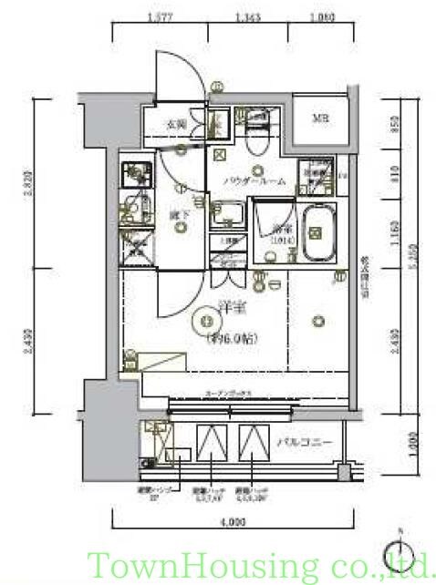 RELUXIA品川西大井の物件間取画像