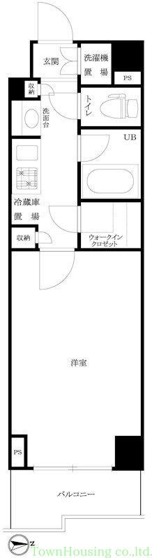 ルーブル桜新町の物件間取画像