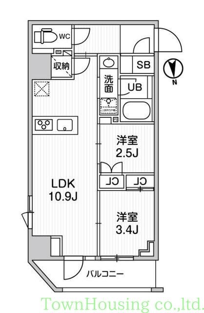 nido SHIN-OKACHIMACHIの物件間取画像