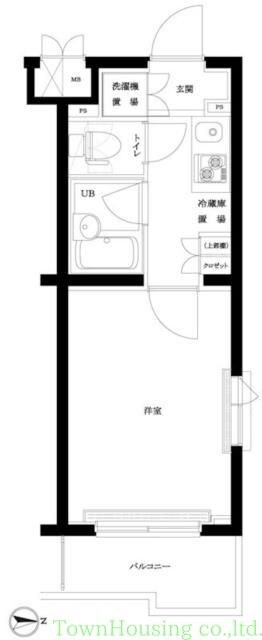 ルーブル蒲田本町の物件間取画像