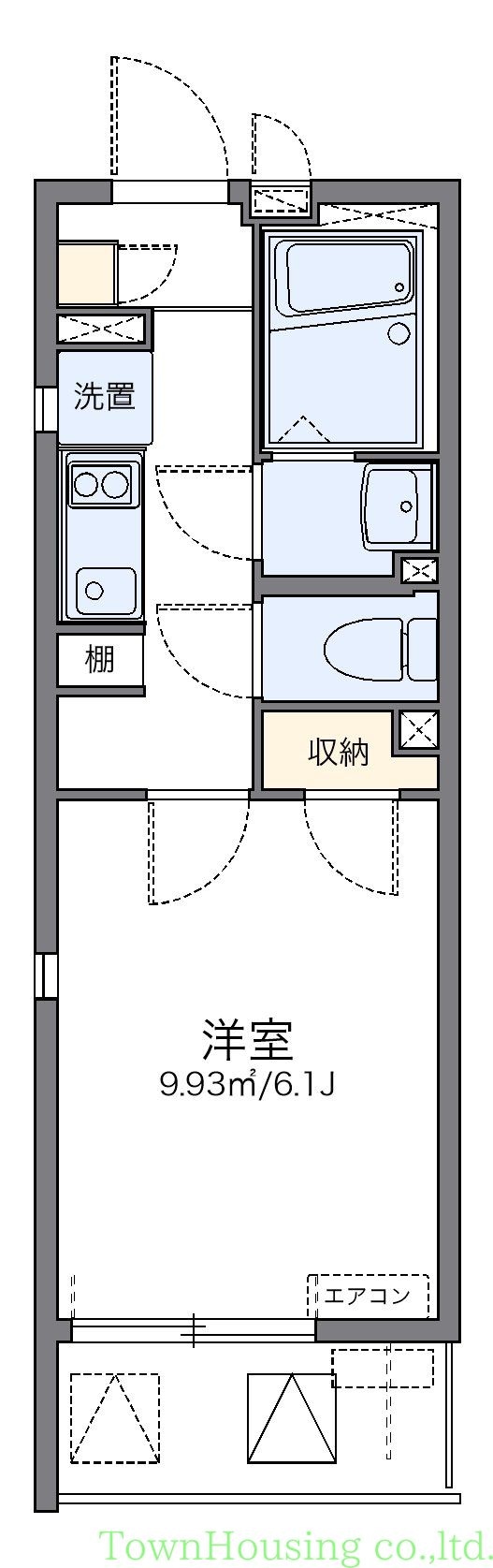 レオネクストマードレの物件間取画像