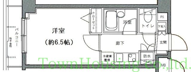 ガラ・シティ幡ヶ谷の物件間取画像