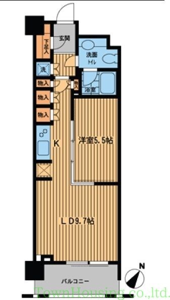 プライムアーバン日本橋横山町の物件間取画像