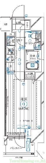 レガリス亀戸の物件間取画像