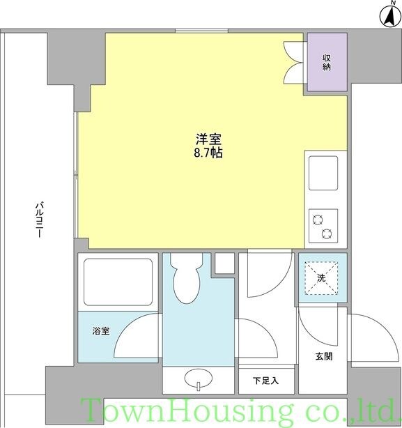 ディアレンス池上南ＷＥＳＴの物件間取画像