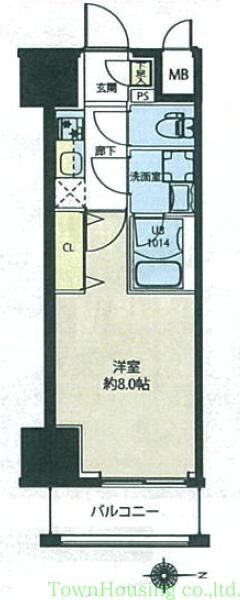 レクシード新御徒町の物件間取画像