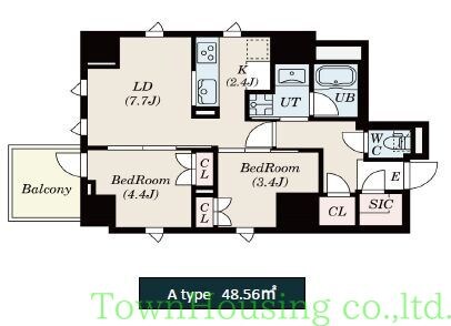 S-RESIDENCE日本橋馬喰町Aereの物件間取画像