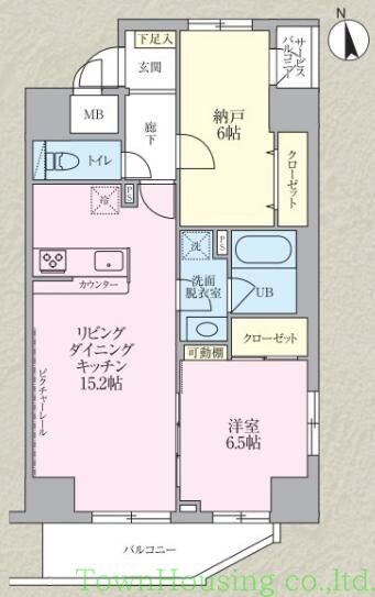 ザ・オベリスクイマドの物件間取画像